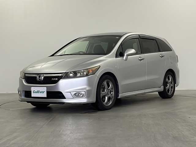 ホンダ ストリーム RSZ HDDナビエディション 栃木県 2008(平20)年 11.6万km アラバスターシルバーメタリック 純正ナビ/（CD/DVD/FM/AM)/バックカメラ/ETC/パドルシフト/純正１７インチAW/電動格納ミラー/オートエアコン/ステアリングリモコン/革巻きステアリング/ドアバイザー/オートライト