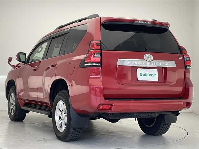 トヨタ ランドクルーザー プラド TX 沖縄県 2019(令1)年 2万km レッドマイカメタリック 純正ナビ　【NSCN-W68】/　(TV Bluetooth CD FM/AM)　/バックカメラ　/ＥＴＣ/前後ドライブレコーダー　/４ＷＤ　/ＬＥＤヘッドライト　/プッシュスタート　/スマートキー/スペアキー/トヨタセーフティセンス/・衝突被害軽減ブレーキ (プリクラッシュセーフティ)																									/・ハンドル操作サポート (レーントレーシングアシスト)																									/・追従ドライブ支援機能 (レーダークルーズコントロール)																									/・車線はみ出しアラート (レーンディパーチャーアラート)																									/・自動ハイビーム (オートマチックハイビーム)																									/純正１７インチアルミホイール　/純正フロアマット/クリアランスソナー