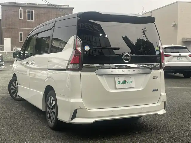 日産 セレナ ハイウェイスター Vセレクション 熊本県 2018(平30)年 4.9万km ブリリアントホワイトパール 2トーン 衝突軽減ブレーキ/プッシュスタート/純正ナビ/（CD・DVD・フルセグTV・BTオーディオ・SD）/純正フリップダウンモニター/アラウンドビューモニター/ETC/ドライブレコーダー/純正16インチAW/クルーズコントロール/LEDヘッドライト/オートライト/フォグライト/前後コーナーセンサー/横滑り防止装置/ウィンカーミラー/純正フロアマット/純正ドアバイザー/新車保証書/取扱説明書/スマートスペアキー×1本