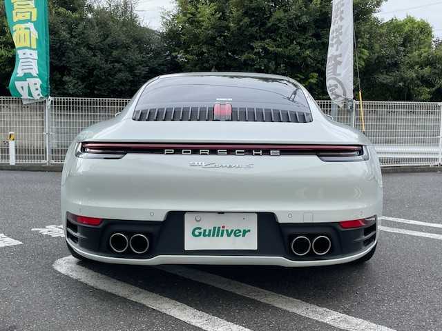 ポルシェ ポルシェ ９１１ カレラS 埼玉県 2023(令5)年 0.6万km ピュアホワイト ワンオーナー/スポーツクロノパッケージ/純正ナビ/Bluetooth/タイプC/　AppleCarPiay/AndroidAuto/360°モニター/黒レザーシート/運転席パワーシート/前席シートヒーター/パークアシスト/レーンチェンジアシスト/クルーズコントロール/PASMスポーツサス/LEDヘッドライト/パドルシフト/アイドリングストップ/前後ドライブレコーダー/ビルトインETC2.0/スマートキー/スペアキー