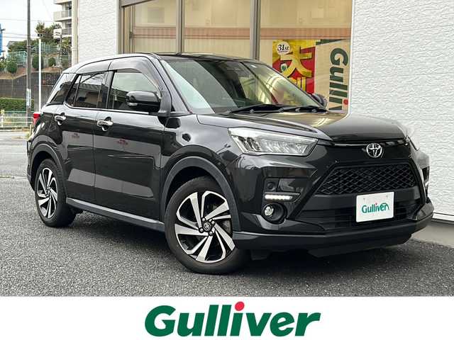 トヨタ ライズ Z 神奈川県 2020(令2)年 5.4万km ブラックマイカメタリック ワンオーナー/４WD/純正9インチナビ/フルセグTV/全方位カメラ/衝突軽減ブレーキ/レーンキープアシスト/クリアランスソナー/シートヒーター/USB接続/LEDライト/純正17インチアルミホイール/スペアキー×１/保証書/取扱説明書