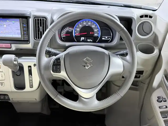 スズキ エブリィ ワゴン PZターボ スペシャル 大阪府 2022(令4)年 1.8万km パールホワイト ターボ　社外ナビＴＶ　両側パワスラ　バックカメラ　ＥＴＣ　ドラレコ　シートヒーター　衝突軽減　アイドリングストップ　ＬＥＤヘッドライト　クリアランスソナー　プッシュスタート　スマートキー　フォグランプ