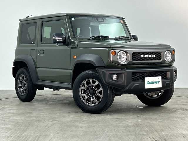 スズキ ジムニー シエラ JC 三重県 2019(平31)年 4万km ジャングルグリーン /禁煙車//デュアルブレーキサポート//純正SDナビ//フルセグ//バックカメラ//レーダークルーズコントロール//前席シートヒーター//LEDオートライト//フォグランプ//ステアリングスイッチ//純正15インチAW//ミラーヒーター//ライトウォッシャー//ウィンカーミラー//ドライブレコーダー//プッシュスタート//スマートキー//純正フロアマット