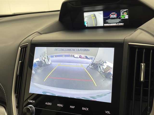 スバル フォレスター ハイブリッド ツーリング 宮崎県 2022(令4)年 0.9万km クリスタルホワイトP 禁煙車/アイサイトver3.5/X-MODE/純正8型ナビTV/（Panasonic/CN-FX800DFD/HDMI/FMAM/Bluetooth/フルセグTV)/純正バックカメラ/サイドカメラ/純正ドライブレコーダー/純正LEDオートライト/純正LEDフォグ/純正17インチアルミ/純正ルーフエンドスポイラー/純正フロアマット/アダプティブクルーズコントロール/レーンディパーチャーアラート/ブラインドスポットモニター/クリアランスソナー/SRH（ステアリング連動ヘッドランプ）/電子パーキング/オートホールド/前席パワーシート/シートヒーター/ルーフレール/デュアルオートエアコン/パドルシフト/本革巻ハンドル/スマートキー/プッシュエンジンスタート/スペアキー/新車時保証書/取扱い説明書