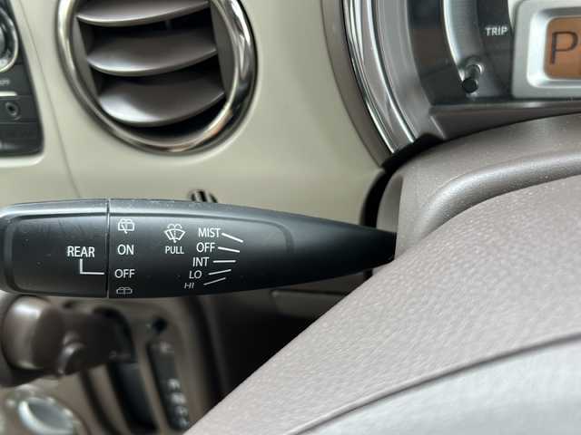 スズキ ラパン ショコラ G 新潟県 2014(平26)年 4.4万km アロマティックアクアメタリック ワンオーナー/純正ナビ/　(AM/FM/ワンセグ)/バックカメラ/ETC/アイドリングストップ/合皮レザー調シート/社外14インチアルミホイールスタッドレス/AUTOライト/HIDヘッドライト/スマートキー/プッシュスタート