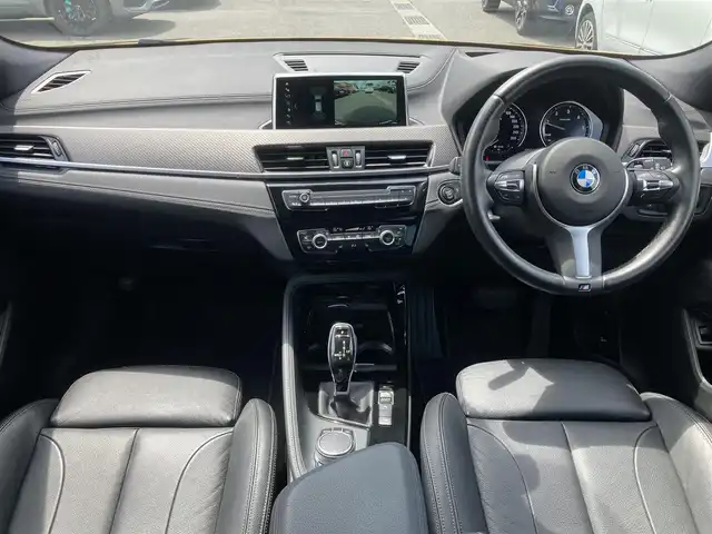 ＢＭＷ Ｘ２ xDrive 18d MスポーツX 熊本県 2019(平31)年 3.3万km ガルバニックゴールドメタリック ・スマートキー/・プッシュスタート/・インテリジェントセーフティ/・PDC自動起動/・パーキングアシスト/・クルーズコントロール(追従式)/・黒革シート/・前席シートヒーター /・前席パワーシート/・純正HDDナビ/　【Bluetooth・USB・AppleCarPlay】/・バックカメラ/・ETC/・パワーバックドア/・LEDヘッドランプ/・LEDフォグランプ/・純正マット