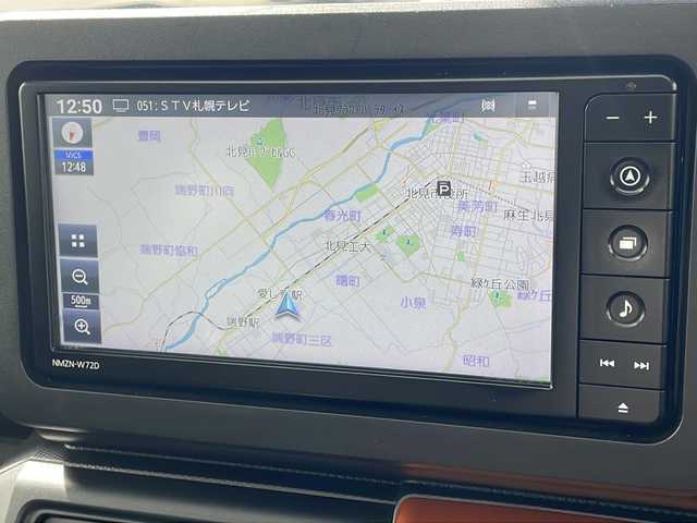 ダイハツ タフト G ターボ 道東・釧路十勝 2022(令4)年 3.2万km シャイニングホワイトパール ・4WD/・ガラスルーフ/・純正SDナビ/（FM・AM・CD・DVD・BT・フルセグ）/・バックカメラ/・レーダークルーズコントロール/・スマートアシスト/・リアパーキングアシスト/・前席シートヒーター/・LEDヘッドライト/・フォグライト/・オートマチックハイビーム/・オートライト/・横滑り防止/・ETC/・革巻きステアリング/・ステアリングスイッチ/・電格ウィンカーミラー/・ドアバイザー/・スマートキー/・プッシュスタート/・保証書