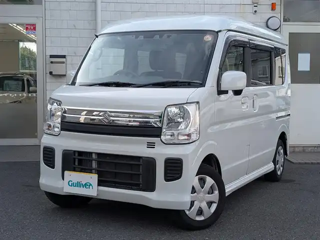 スズキ エブリィ ワゴン JPターボ 埼玉県 2021(令3)年 3.4万km パールホワイト ワンオーナー/メモリナビ/フルセグテレビ/CD/AM/FMラジオ/Bluetoothオーディオ/2カメラ型ドライブレコーダー(ZDR016)/イージークローザードア/ドアバイザー/ETC/スマートキー×2/整備記録簿（R4、R6、R7）
