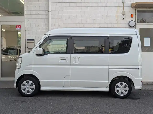 スズキ エブリィ ワゴン JPターボ 埼玉県 2021(令3)年 3.4万km パールホワイト ワンオーナー/メモリナビ/フルセグテレビ/CD/AM/FMラジオ/Bluetoothオーディオ/2カメラ型ドライブレコーダー(ZDR016)/イージークローザードア/ドアバイザー/ETC/スマートキー×2/整備記録簿（R4、R6、R7）