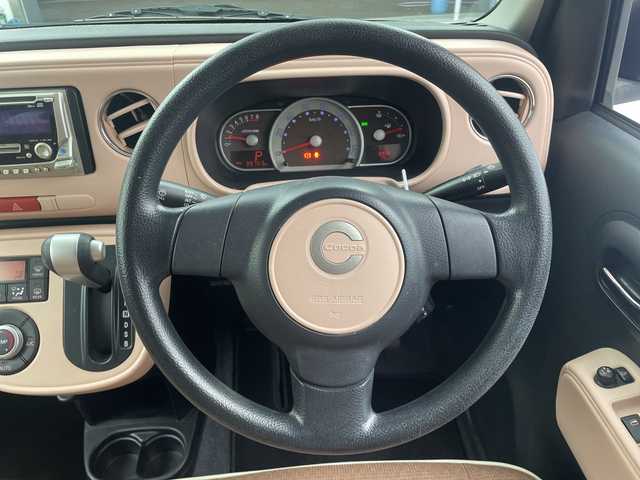 ダイハツ ミラ ココア プラスX 愛知県 2014(平26)年 4万km ムースピンクパール ルーフレール/社外フロアマット/純正ドアバイザー/LEDヘッドライト/スマートキー