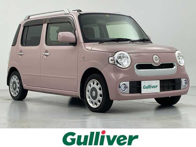ダイハツ ミラ ココア プラスX 愛知県 2014(平26)年 4万km ムースピンクパール ルーフレール/社外フロアマット/純正ドアバイザー/LEDヘッドライト/スマートキー