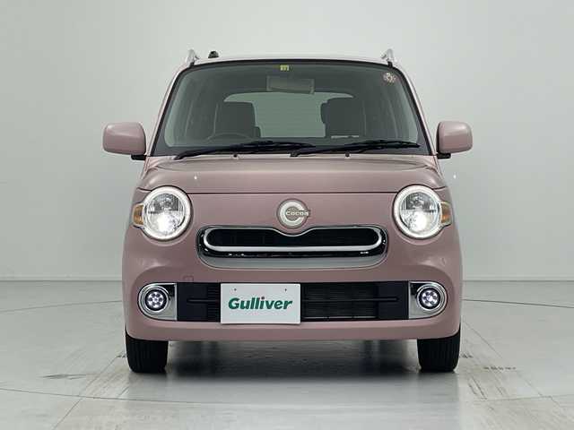 ダイハツ ミラ ココア プラスX 愛知県 2014(平26)年 4万km ムースピンクパール ルーフレール/社外フロアマット/純正ドアバイザー/LEDヘッドライト/スマートキー