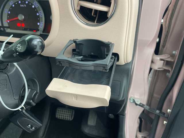 ダイハツ ミラ ココア プラスX 愛知県 2014(平26)年 4万km ムースピンクパール ルーフレール/社外フロアマット/純正ドアバイザー/LEDヘッドライト/スマートキー