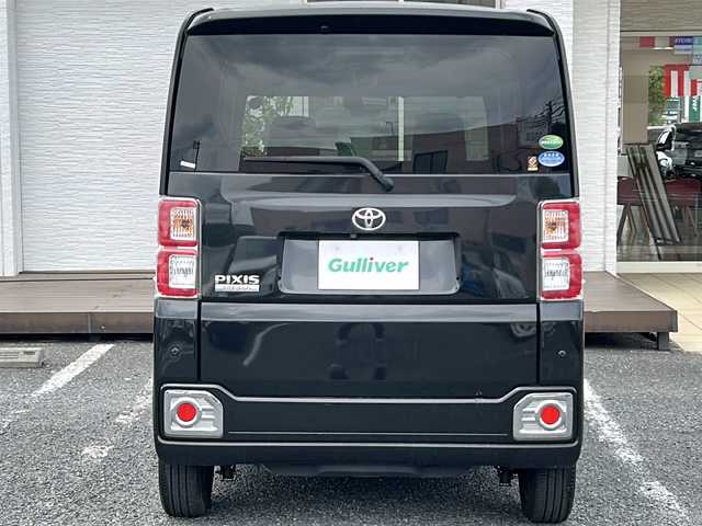 トヨタ ピクシスメガ Gターボ SAⅢ 千葉県 2020(令2)年 7.3万km ブラックマイカメタリック ナビ　バックカメラ　フルセグＴＶ　Ｂｔ　ＥＴＣ　両側パワースライドドア　ベンチシート　マット　スマートキー　横滑り防止　　衝突軽減ブレーキ　バックセンサー　オートライト　ＬＥＤライト　１４インチＡＷ