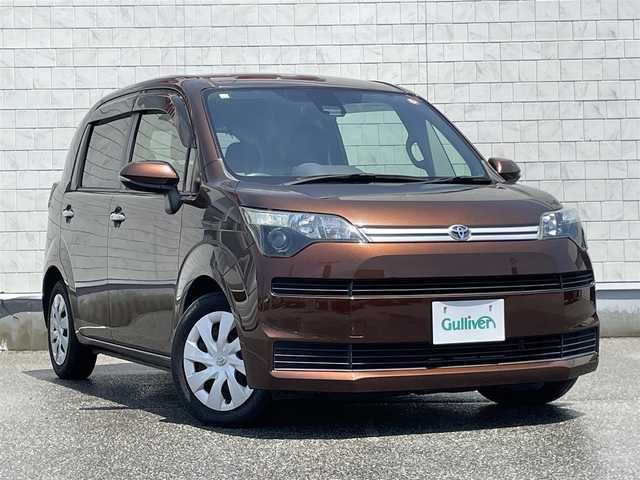 トヨタ スペイド F 富山県 2016(平28)年 6万km ダークブラウンマイカメタリック 純正SDナビ/フルセグＴＶ／Ｂｌｕｅｔｏｏｔｈ/バックカメラ/パワースライドドア/スマートキー／プッシュスタート/ビルトインＥＴＣ/セーフティセンス/オートハイビーム/レーンキープアシスト/純正フロアマット/ドアバイザー/スペアキー/保証書有り