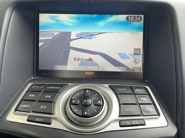 日産 フェアレディ Ｚ バージョンS 福島県 2008(平20)年 17.1万km ブリリアントホワイトパール ６ＭＴ　メーカーナビ　バックカメラ　ビルトインＥＴＣ　リアスポイラー　ＨＩＤヘッドライト　純正フロアマット　社外アルミホイール　スマートキー　保証書　取扱説明書　スペアキー