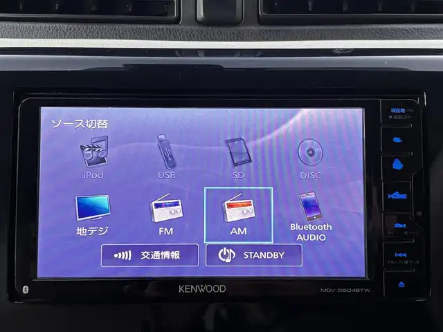 三菱 ｅＫワゴン E e－アシスト 熊本県 2018(平30)年 12.3万km シルキーホワイト 社外メモリナビ（MDV-D5048TW）/【フルセグTV/Bluetooth/CD/DVD】/衝突軽減ブレーキ/シートヒーター/横滑り防止機能/ベンチシート/フロアマット/ドアバイザー/キーレス