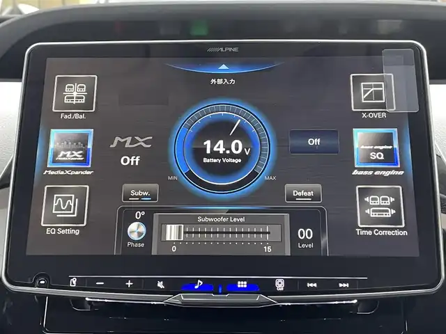 トヨタ プリウス S 青森県 2015(平27)年 14万km スーパーホワイトⅡ 4WD/Toyota　Safety　Sence/レーダークルーズコントロール/LDA/ALPINE11インチディスプレイオーディオ/（Wifi/HDMI/BlueTooth/Apple CarPlay）/ビルトインETC/24年製VRX3/15インチタイヤ装着/社外夏タイヤ積込み/ステアリングスイッチ/バックカメラ/オートライト/LEDヘッドライト/保証書/取扱説明書