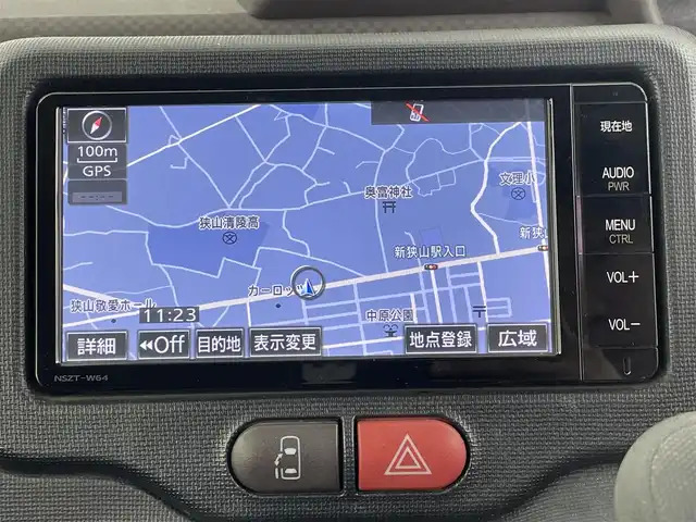 トヨタ ポルテ Y 埼玉県 2015(平27)年 7.2万km ホワイトパールクリスタルシャイン 純正ナビ　NSZT-W64/(Bluetooth/CD/DVD/AM/FM)/地デジフルセグ/バックカメラ/ETC/片側パワースライドドア/アイドリングストップ/ステアリングリモコン/ウィンカーミラー/フロントフォグランプ/純正ドアバイザー/純正フロアマット