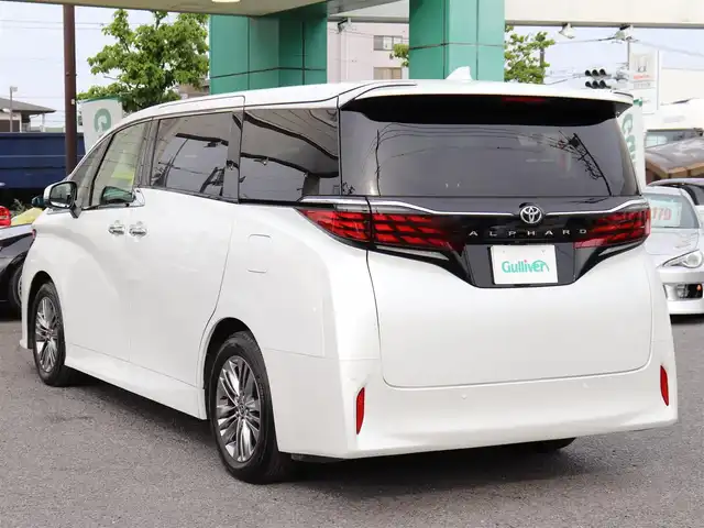 トヨタ アルファード Z 神奈川県 2024(令6)年 0.3万km プラチナホワイトパールマイカ ワンオーナー/サンルーフ/後席モニター/デジタルインナーミラー/ＢＳＭ/全方位カメラ/黒革シート　シートヒーター　ベンチレーション/前後コーナーセンサー/ＥＴＣ２．０/フルセグＴＶ/アクティブクルーズ/両側パワースライドドア/LEDヘッドライト/保証書