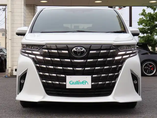 トヨタ アルファード Z 神奈川県 2024(令6)年 0.3万km プラチナホワイトパールマイカ ワンオーナー/サンルーフ/後席モニター/デジタルインナーミラー/ＢＳＭ/全方位カメラ/黒革シート　シートヒーター　ベンチレーション/前後コーナーセンサー/ＥＴＣ２．０/フルセグＴＶ/アクティブクルーズ/両側パワースライドドア/LEDヘッドライト/保証書