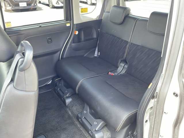 ダイハツ タント カスタム RS トップED SA 青森県 2014(平26)年 9.2万km パールホワイトⅢ 4WD/ワンオーナー/社外メモリナビ・フルセグTV/CD・DVD・Bluetooth・SD/バックカメラ/両側パワースライドドア/合皮コンビシート/スマートアシスト/衝突軽減ブレーキ/横滑り防止機能/エコアイドル/社外エンジンスターター/ETC/LEDヘッドライト/フォグランプ/純正15インチアルミ/TEINダウンサス（純正あり）/スマートキー/プッシュスタート