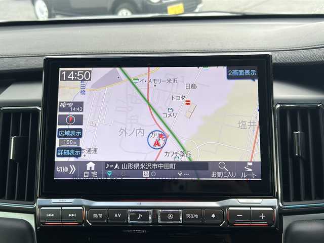 三菱 デリカＤ：５ P 山形県 2023(令5)年 2.1万km ホワイトダイヤモンド 禁煙車/4WD/衝突被害軽減ブレーキ/横滑り防止装置/オートマチックハイビーム/レーンキープアシスト/ブラインドスポットモニター/クルーズコントロール/全方位カメラ/前後ドライブレコーダー/ALPINEナビ/（フルセグ/Bluetooth/DVD/Apple CarPlay)/テレビキャンセラー/ALPINEフリップダウンモニター/アイドリングストップ/両側パワースライドドア/電動サイドステップ/パワーバックドア/レザー調シート/D席パワーシート/前席シートヒーター/純正フロアマット/ステアリングスイッチ/ステアリングヒーター/パドルシフト/ETC/スマートキー×２/社外AW/LEDヘッドライト/フォグランプ