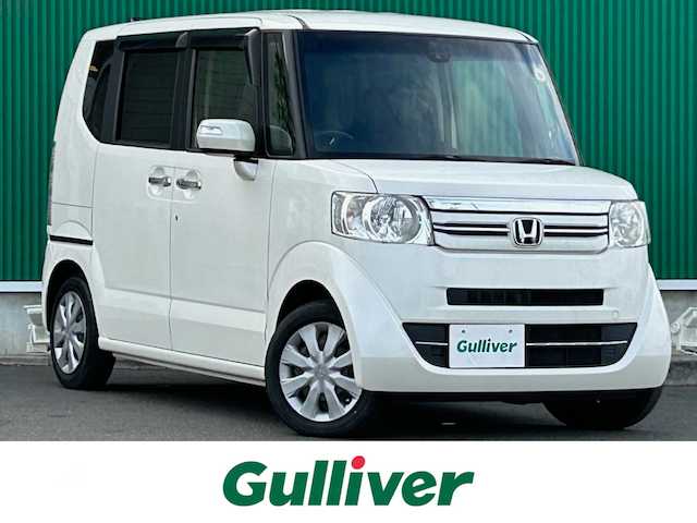 ホンダ Ｎ ＢＯＸ G ターボ Lパッケージ 宮城県 2016(平28)年 2.3万km プレミアムホワイトパールⅡ あんしんパッケージ/●シティブレーキアクティブシステム/●前席用i-サイドエアバッグ＋サイドカーテンエアバッグ/リア右側パワースライドドア/リアシートスライド＋シートバックテーブル/ディスチャージヘッドライト(オートライトコントロール機構付)/オートリトラミラー/＝＝＝/純正ナビ（VXM-164VFi）/・CD/DVD/・Bluetooth/・フルセグTV/バックカメラ/ビルトインETC/革巻きステアリング/パドルシフト/クルーズコントロール/ステアリングスイッチ/HIDヘッドライト/オートライト/スマートキー＆プッシュスタート/電動格納ミラー/フロアマット/ドアバイザー