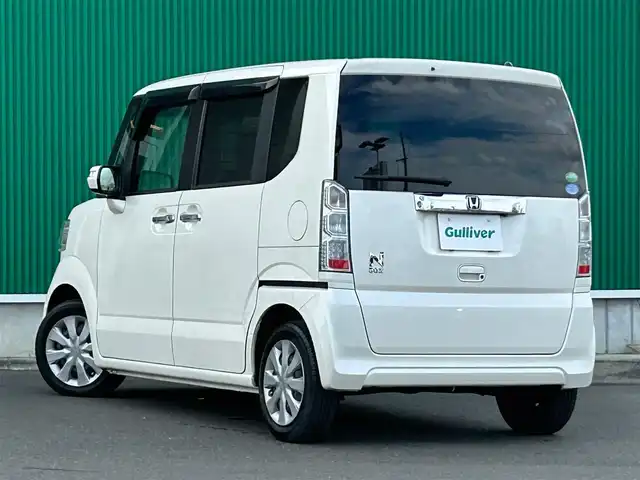 ホンダ Ｎ ＢＯＸ G ターボ Lパッケージ 宮城県 2016(平28)年 2.3万km プレミアムホワイトパールⅡ あんしんパッケージ/●シティブレーキアクティブシステム/●前席用i-サイドエアバッグ＋サイドカーテンエアバッグ/リア右側パワースライドドア/リアシートスライド＋シートバックテーブル/ディスチャージヘッドライト(オートライトコントロール機構付)/オートリトラミラー/＝＝＝/純正ナビ（VXM-164VFi）/・CD/DVD/・Bluetooth/・フルセグTV/バックカメラ/ビルトインETC/革巻きステアリング/パドルシフト/クルーズコントロール/ステアリングスイッチ/HIDヘッドライト/オートライト/スマートキー＆プッシュスタート/電動格納ミラー/フロアマット/ドアバイザー