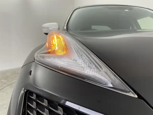 日産 ジューク 15RX Vセレ パーソナライゼーション 群馬県 2019(平31)年 4.2万km スーパーブラック エマージェンシーブレーキサポート　社外７インチナビ　ＬＥＤライト　シートヒーター　純正１７インチアルミホイール　アイドリングストップ　スマートキー　横滑り防止装置　盗難防止装置　オートエアコン　禁煙車