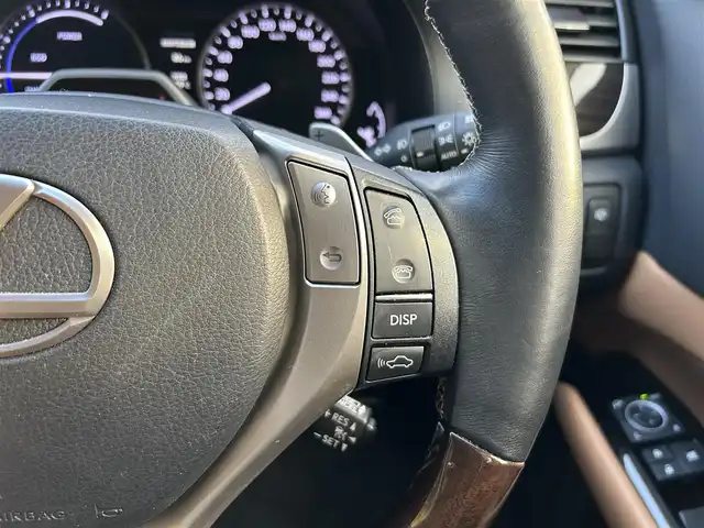 レクサス ＧＳ 450h バージョンL 東京都 2013(平25)年 11.7万km スターライトブラックガラスフレーク ワンオーナー/純正12.3インチナビゲーションシステム/・Bluetoothオーディオ/USBオーディオ/・フルセグTV/DVD/マークレビンソンプレミアムサラウンドサウンドシステム/ムーンルーフ/セミアニリン革シート/・シートヒーター（前席/後席）/・シートベンチレーション（前席）/・パワーシート（前席）/プリクラッシュセーフティシステム/レーダークルーズコントロール/LEDヘッドランプ/オートマチックハイビーム/ビルトインETC/取扱説明書/保証書/スペアキー1本/カードキー1枚