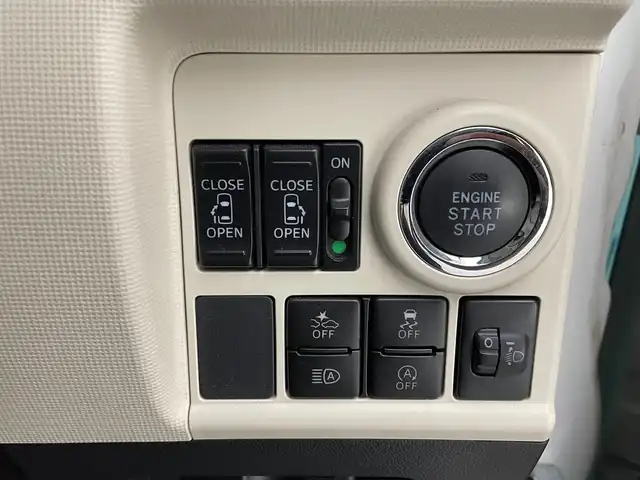 ダイハツ ムーヴ キャンバス X メイクアップ リミテッド SAⅢ 兵庫県 2019(令1)年 1.5万km パールホワイトⅢ/ファインミントメタリック 2トーン 純正SDナビ/（CD、DVD、SD、BT、フルセグTV）/両側パワースライドドア/全方位カメラ/オートハイビーム/プリクラッシュセーフティー/アイドリングストップ/ETC/純正ドライブレコーダー/フォグライト/純正フロアマット/スマートキー×2/ドアバイザー/ヘッドライトレベライザー/クリアランスソナー