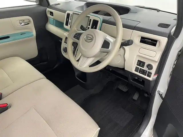 ダイハツ ムーヴ キャンバス X メイクアップ リミテッド SAⅢ 兵庫県 2019(令1)年 1.5万km パールホワイトⅢ/ファインミントメタリック 2トーン 純正SDナビ/（CD、DVD、SD、BT、フルセグTV）/両側パワースライドドア/全方位カメラ/オートハイビーム/プリクラッシュセーフティー/アイドリングストップ/ETC/純正ドライブレコーダー/フォグライト/純正フロアマット/スマートキー×2/ドアバイザー/ヘッドライトレベライザー/クリアランスソナー