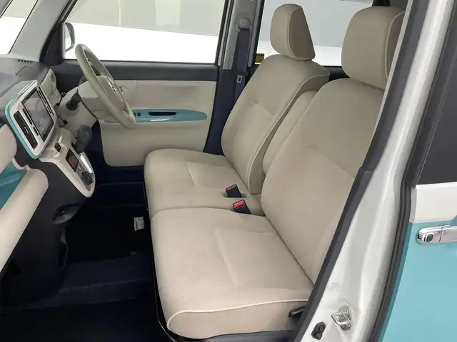 ダイハツ ムーヴ キャンバス X メイクアップ リミテッド SAⅢ 兵庫県 2019(令1)年 1.5万km パールホワイトⅢ/ファインミントメタリック 2トーン 純正SDナビ/（CD、DVD、SD、BT、フルセグTV）/両側パワースライドドア/全方位カメラ/オートハイビーム/プリクラッシュセーフティー/アイドリングストップ/ETC/純正ドライブレコーダー/フォグライト/純正フロアマット/スマートキー×2/ドアバイザー/ヘッドライトレベライザー/クリアランスソナー