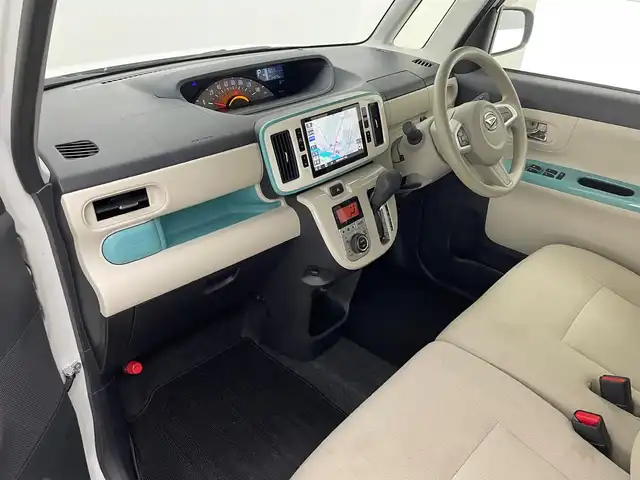 ダイハツ ムーヴ キャンバス X メイクアップ リミテッド SAⅢ 兵庫県 2019(令1)年 1.5万km パールホワイトⅢ/ファインミントメタリック 2トーン 純正SDナビ/（CD、DVD、SD、BT、フルセグTV）/両側パワースライドドア/全方位カメラ/オートハイビーム/プリクラッシュセーフティー/アイドリングストップ/ETC/純正ドライブレコーダー/フォグライト/純正フロアマット/スマートキー×2/ドアバイザー/ヘッドライトレベライザー/クリアランスソナー