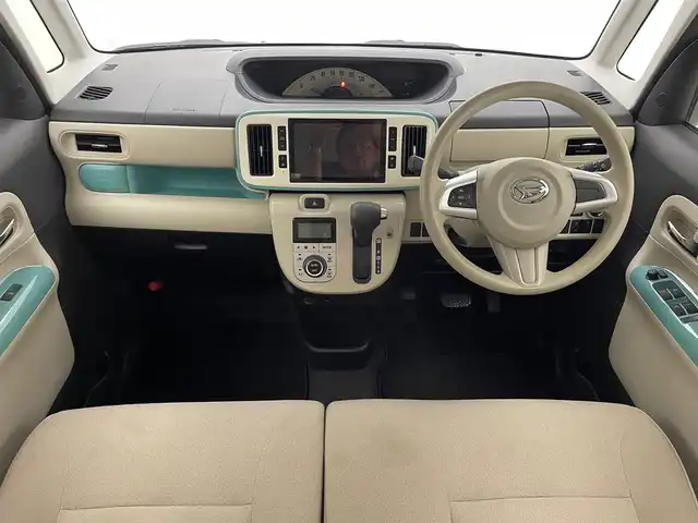 ダイハツ ムーヴ キャンバス X メイクアップ リミテッド SAⅢ 兵庫県 2019(令1)年 1.5万km パールホワイトⅢ/ファインミントメタリック 2トーン 純正SDナビ/（CD、DVD、SD、BT、フルセグTV）/両側パワースライドドア/全方位カメラ/オートハイビーム/プリクラッシュセーフティー/アイドリングストップ/ETC/純正ドライブレコーダー/フォグライト/純正フロアマット/スマートキー×2/ドアバイザー/ヘッドライトレベライザー/クリアランスソナー