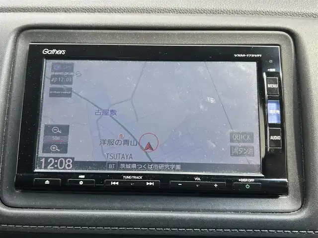 ホンダ ヴェゼル ハイブリッド 茨城県 2017(平29)年 8.9万km ホワイトオーキッドパール 純正メモリナビ/Bluetooth//CD/DVD/USB/iPod/AUX/AM/クルーズコントロール/パドルシフト/ETC/バックカメラ/ブレーキホールドシステム/LEDヘッドライト/車両接近通報装置/レーンキープアシスト/純正アルミホイール/ホンダセンシング