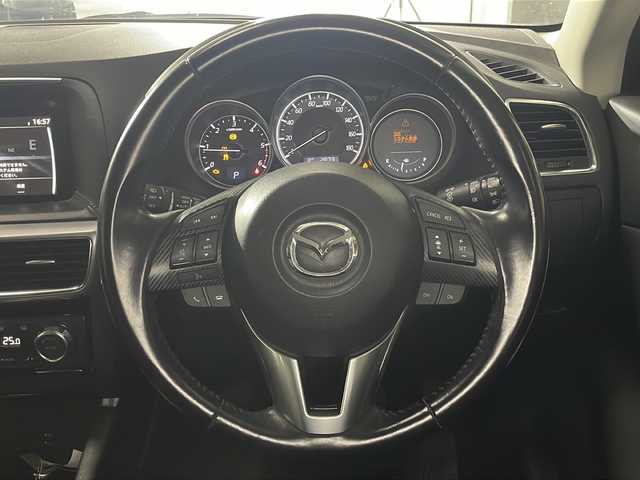 マツダ ＣＸ－５ XD プロアクティブ 広島県 2015(平27)年 5.8万km クリスタルホワイトパールマイカ 純正ナビ　/バックカメラ　/ブラインドスポットモニター　/レーダークルーズコントロール　/コーナーセンサー　/衝突軽減ブレーキ　/オートライト　/レーンキープアシスト　/LEDヘッドランプ　/ETC　/スマートキー/純正17インチアルミホイール(225/65/R17)/エアバッグ(運転席/助手席/サイド/カーテン)