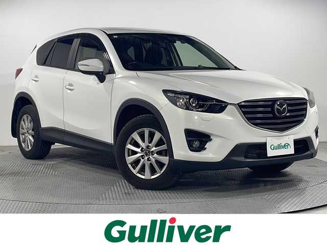 マツダ ＣＸ－５ XD プロアクティブ 広島県 2015(平27)年 5.8万km クリスタルホワイトパールマイカ 純正ナビ　/バックカメラ　/ブラインドスポットモニター　/レーダークルーズコントロール　/コーナーセンサー　/衝突軽減ブレーキ　/オートライト　/レーンキープアシスト　/LEDヘッドランプ　/ETC　/スマートキー/純正17インチアルミホイール(225/65/R17)/エアバッグ(運転席/助手席/サイド/カーテン)