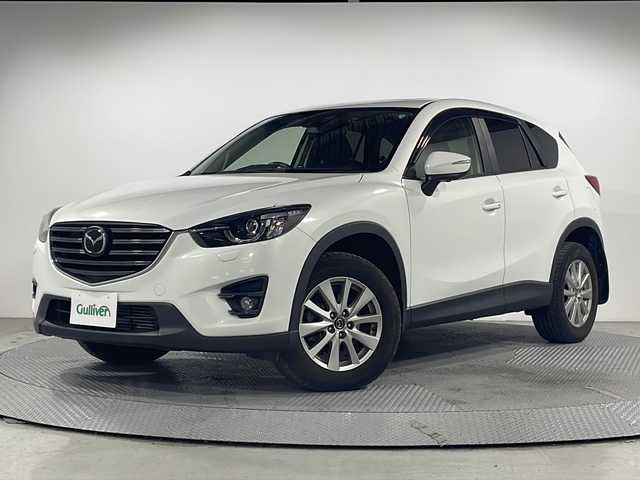 マツダ ＣＸ－５ XD プロアクティブ 広島県 2015(平27)年 5.8万km クリスタルホワイトパールマイカ 純正ナビ　/バックカメラ　/ブラインドスポットモニター　/レーダークルーズコントロール　/コーナーセンサー　/衝突軽減ブレーキ　/オートライト　/レーンキープアシスト　/LEDヘッドランプ　/ETC　/スマートキー/純正17インチアルミホイール(225/65/R17)/エアバッグ(運転席/助手席/サイド/カーテン)