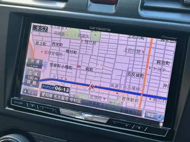 スバル インプレッサ ＸＶ 2．0i－L アイサイト 愛知県 2013(平25)年 9.9万km クリスタルブラックシリカ ワンオーナー/４WD/アイサイトVer2/・プリクラッシュブレーキ/・全車速追従型クルーズコントロール/・誤発進抑制制御/・ふらつき警報/・車線逸脱警報/・先行車発進告知/Carrozzeriaサイバーナビ〈AVIC-ZH0009〉/DVD／Bluetooth／地デジTV／MS/運転席パワーシート/HIDヘッドランプ〈オートライト機能付〉/フロントフォグライト／リアフォグ/純正17インチAW/スマートキー＆プッシュスタート