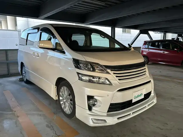 トヨタ ヴェルファイア 2．4Z 静岡県 2012(平24)年 13.2万km 白