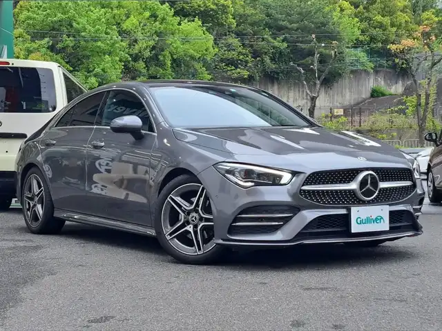 メルセデス・ベンツ ＣＬＡ１８０ AMGライン 大阪府 2020(令2)年 3.7万km マウンテングレー /禁煙車//パノラミックスライディングルーフ//レーダーセーフティパッケージ//アドバンスドパッケージ//ナビゲーションパッケージ//純正18AW//全方位カメラ【フロント/サイド/リア】//前後ドラレコ//前後コーナーセンサー//前席メモリ付きパワーシート/シートヒーター//ハーフレザーシート//Cタイプ//ETC