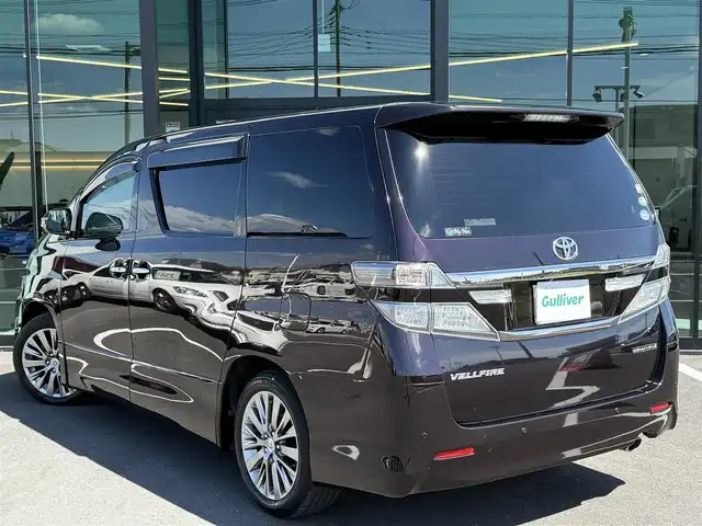 トヨタ ヴェルファイア 2．4Z ゴールデンアイズⅡ 栃木県 2014(平26)年 2.7万km ボルドーマイカメタリック 関東圏ワンオーナー車/MODELLISTAイルミネーショングリル/ALPINEナビ/フルセグTV/Bluetoothオーディオ/DVD再生機能/バックカメラ/ALPINEフリップダウンモニター/パワーバックドア/クルーズコントロール/両側パワースライドドア /ハーフレザーシート/純正18インチAW/スマートキー×2