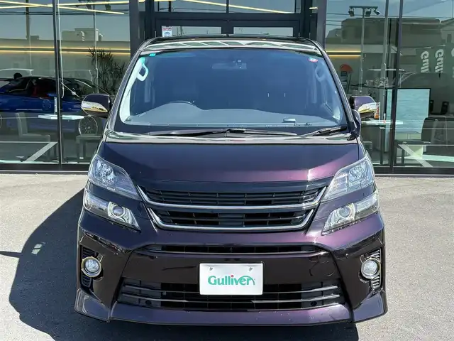 トヨタ ヴェルファイア 2．4Z ゴールデンアイズⅡ 栃木県 2014(平26)年 2.7万km ボルドーマイカメタリック 関東圏ワンオーナー車/MODELLISTAイルミネーショングリル/ALPINEナビ/フルセグTV/Bluetoothオーディオ/DVD再生機能/バックカメラ/ALPINEフリップダウンモニター/パワーバックドア/クルーズコントロール/両側パワースライドドア /ハーフレザーシート/純正18インチAW/スマートキー×2