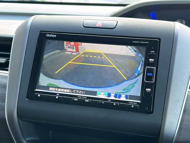 ホンダ フリード ハイブリット EX 広島県 2019(平31)年 4.5万km プレミアムスパークルブラックパール 禁煙車/ワンオーナー/ホンダセンシング/・衝突軽減ブレーキ〈CMBS〉/・誤発進抑制機能/・ACC〈アダプティブ・クルーズ・コントロール〉/・LKAS〈車線維持支援システム〉/・行者事故低減ステアリング/・路外逸脱抑制機能/・先行車発進お知らせ機能/・標識認識機能/Cパッケージ/Sパッケージ/・本革巻ステアリングホイール/・コンビシート&専用インテリア/・15インチアルミホイール/・シートバックアッパーポケット/コンフォートビューパッケージ/純正ナビ(VXM-194VFi)/・フルセグTV/CD/DVD/Bluetooth/SD/バックカメラ/両側パワースライドドア/ステアリングスイッチ/オートライト/LEDヘッドライト＋アクティブコーナリングライト/ハーフレザー/シートヒーター/スマートキー/プッシュスタート/スペアキー/前、後ドライブレコーダー/ETC/純正ドアバイザー/W+サイド+カーテンエアバック