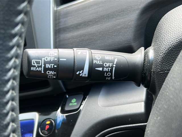 ホンダ フリード ハイブリット EX 広島県 2019(平31)年 4.5万km プレミアムスパークルブラックパール 禁煙車/ワンオーナー/ホンダセンシング/・衝突軽減ブレーキ〈CMBS〉/・誤発進抑制機能/・ACC〈アダプティブ・クルーズ・コントロール〉/・LKAS〈車線維持支援システム〉/・行者事故低減ステアリング/・路外逸脱抑制機能/・先行車発進お知らせ機能/・標識認識機能/Cパッケージ/Sパッケージ/・本革巻ステアリングホイール/・コンビシート&専用インテリア/・15インチアルミホイール/・シートバックアッパーポケット/コンフォートビューパッケージ/純正ナビ(VXM-194VFi)/・フルセグTV/CD/DVD/Bluetooth/SD/バックカメラ/両側パワースライドドア/ステアリングスイッチ/オートライト/LEDヘッドライト＋アクティブコーナリングライト/ハーフレザー/シートヒーター/スマートキー/プッシュスタート/スペアキー/前、後ドライブレコーダー/ETC/純正ドアバイザー/W+サイド+カーテンエアバック