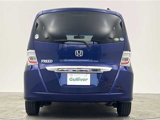 ホンダ フリード G ジャストセレクション 大阪府 2013(平25)年 11.8万km 青Ｍ ディーラーOPGathersナビ/（AMFM/CD/DVD/SD/MSV/BT/フルセグ）/バックカメラ/片側パワースライドドア/スマートキー×２/ビルトインETC/オートHIDライト/電動格納ミラー/純正フロアマット/ドアバイザー