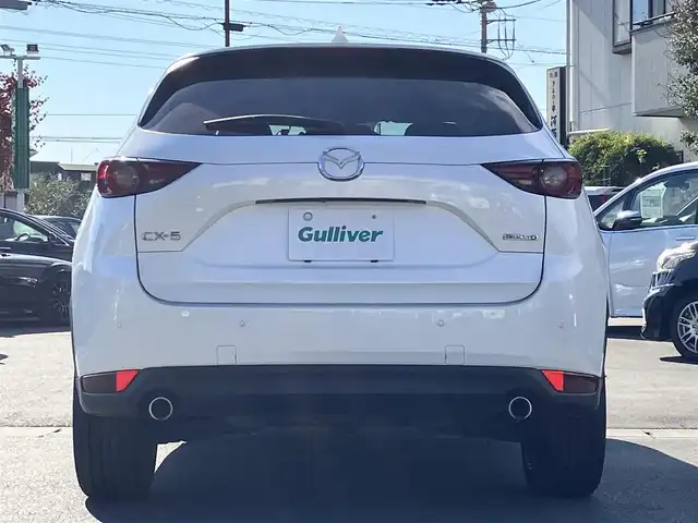 マツダ ＣＸ－５ XD Lパッケージ 静岡県 2020(令2)年 5.4万km スノーフレイクホワイトパールマイカ エンジンスタートボタン/パワーステアリング/パワーウィンドウ/保証書/パドルシフト/スマートキー/オートエアコン/レーダークルーズコントロール/USB入力端子/ETC/純正ナビ（CD/DVD/BT/フルセグ）/全方位カメラ/電動リアゲート/ドライブレコーダー/フロアマット/前席パワーシート/全席シートヒーター/レザーシート/社外アルミホイール/ABS/横滑り防止装置/コーナーセンサー前後/レーンキープアシスト/オートライト/オートマチックハイビーム/LEDヘッドライト/W+サイドエアバッグ/衝突軽減システム