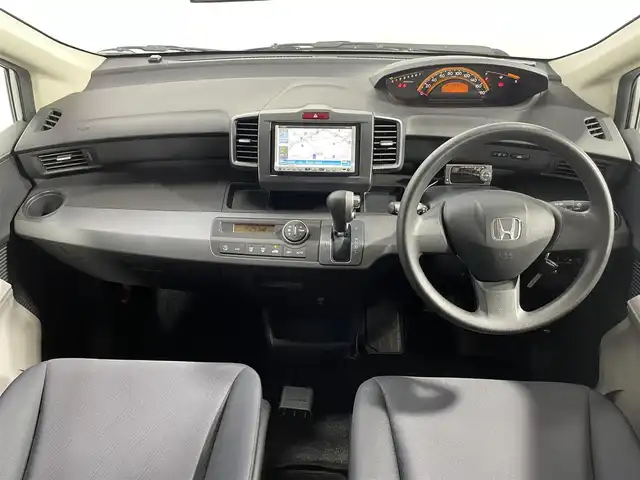 ホンダ フリード Gエアロ Lパッケージ 大阪府 2008(平20)年 3.5万km アラバスターシルバーメタリック 社外ナビ　ワンセグＴＶ　片側パワースライドドア　リモコンキー　ＥＴＣ　電格ミラー　オートライト　ＨＩＤヘッドライト